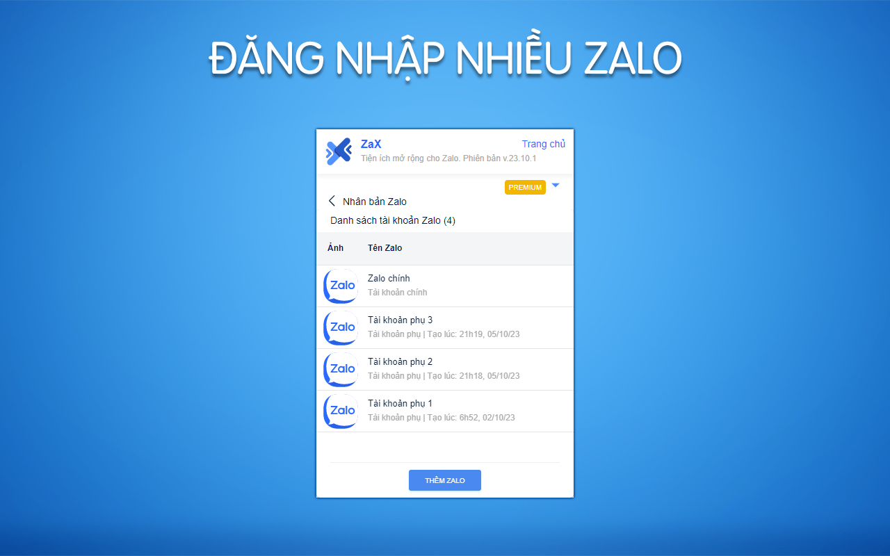 ZaX - Tiện ích mở rộng cho Zalo chrome谷歌浏览器插件_扩展第2张截图