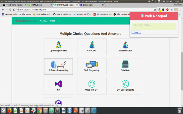 Web Notepad chrome谷歌浏览器插件_扩展第1张截图