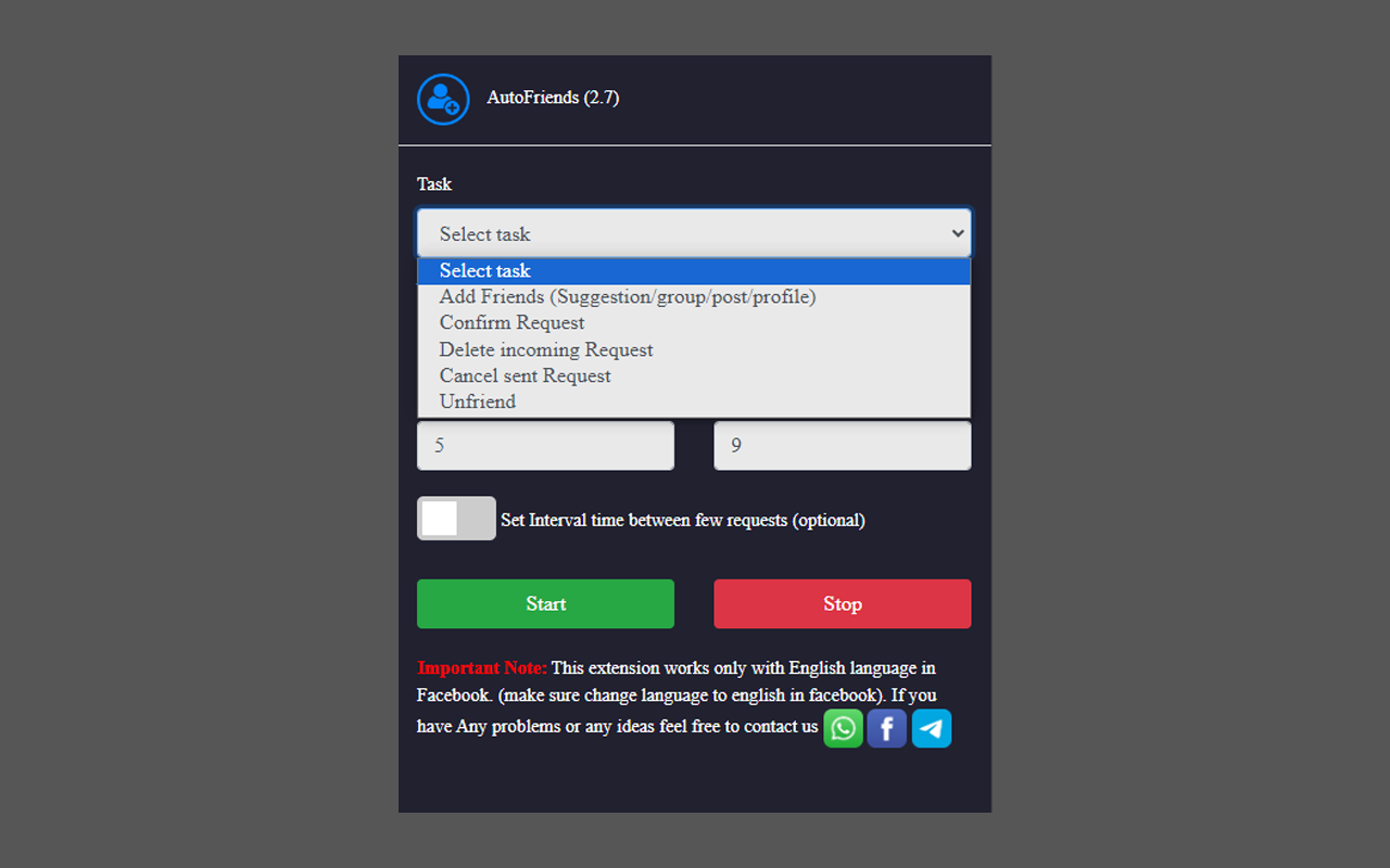 AutoFriends chrome谷歌浏览器插件_扩展第1张截图