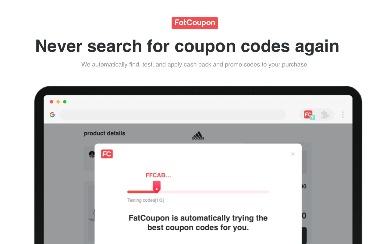 FatCoupon Cashback & Promo Codes chrome谷歌浏览器插件_扩展第2张截图