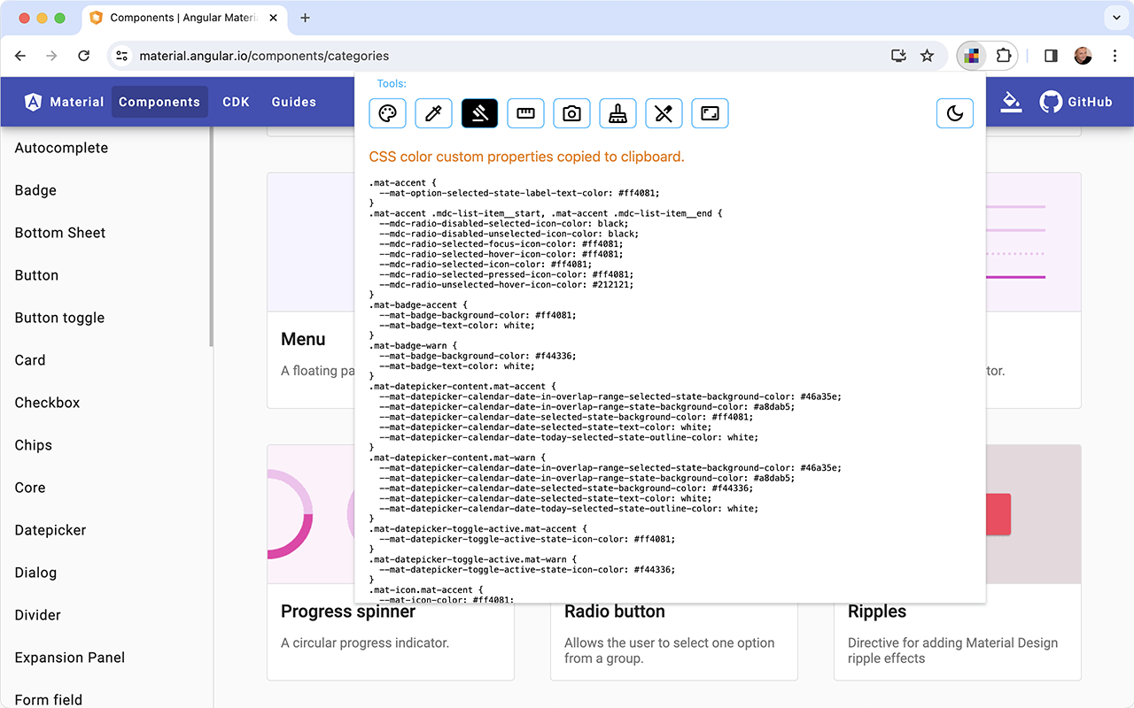 Extract Colors DevTool chrome谷歌浏览器插件_扩展第5张截图