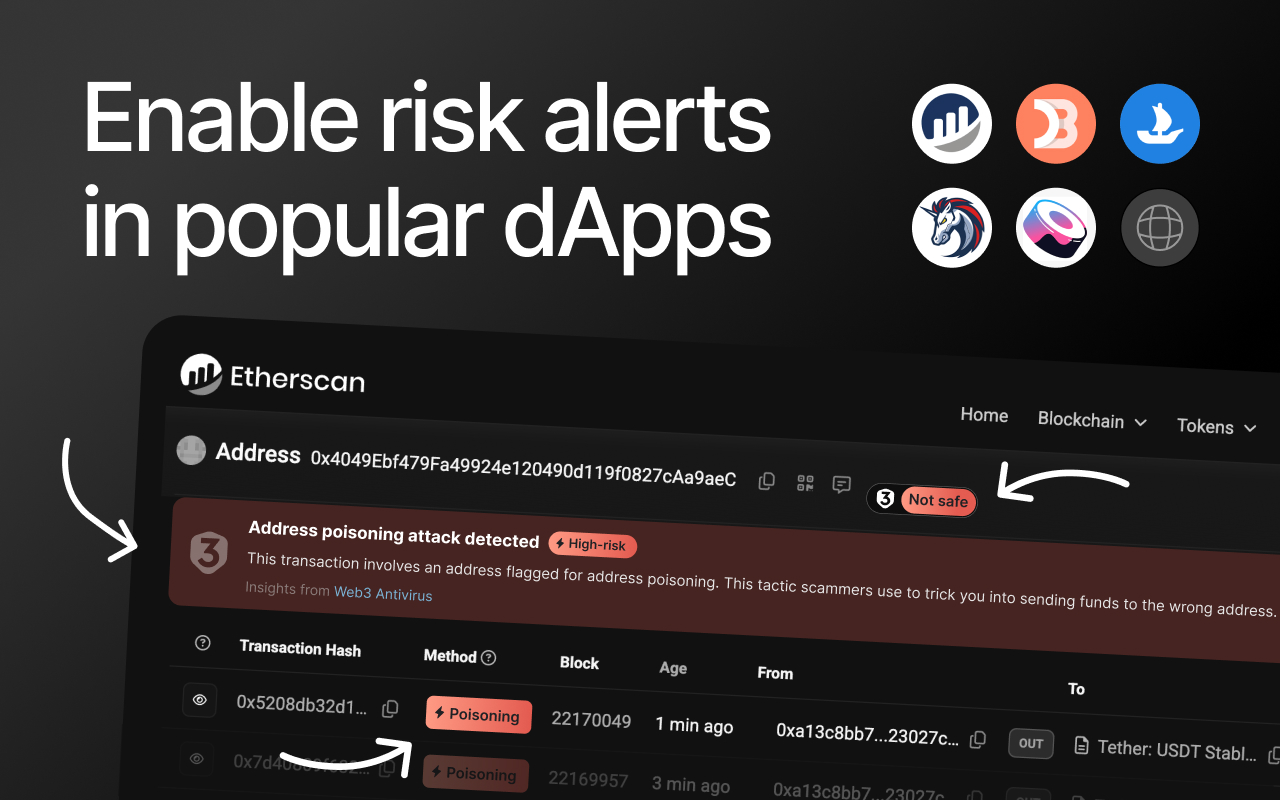 Web3 Antivirus: Protect Crypto Wallet from Scams chrome谷歌浏览器插件_扩展第5张截图