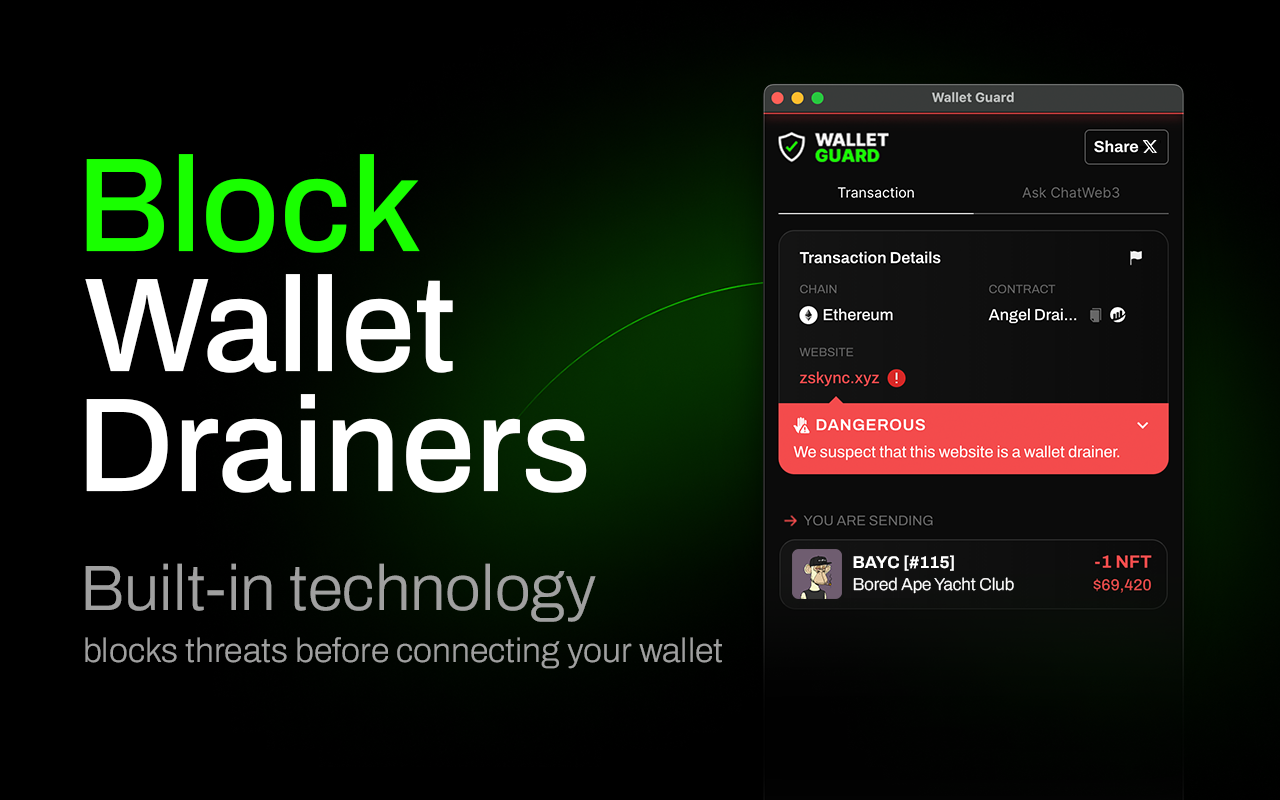 Wallet Guard: Protect Your Crypto chrome谷歌浏览器插件_扩展第2张截图