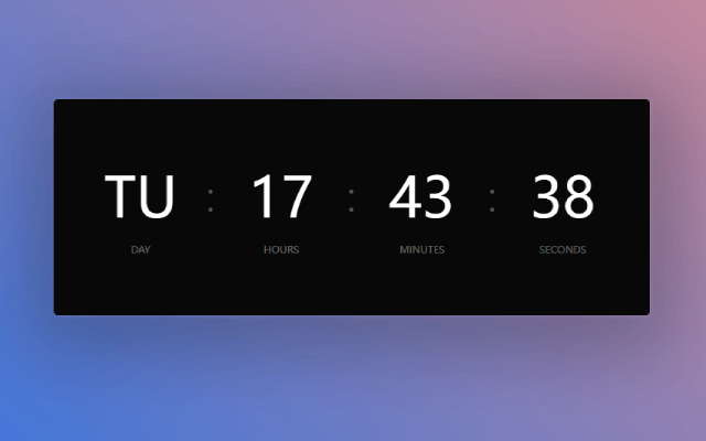 Sidebar Clock chrome谷歌浏览器插件_扩展第5张截图