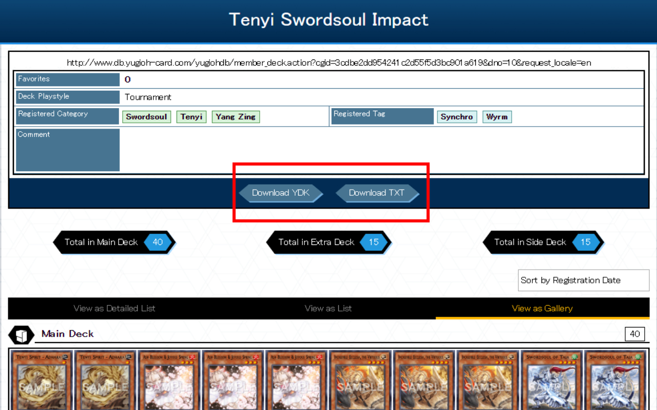 Yu-Gi-Oh! Deck Downloader chrome谷歌浏览器插件_扩展第1张截图