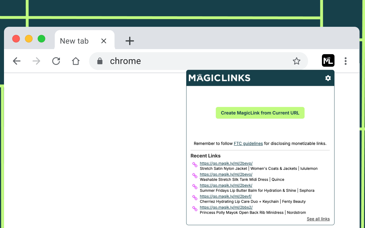 MagicLinks chrome谷歌浏览器插件_扩展第1张截图