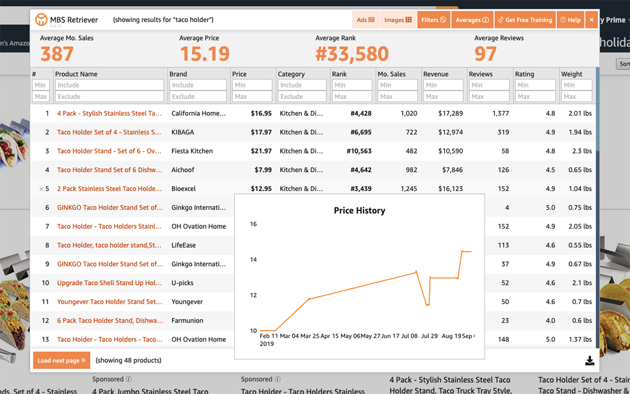 MBS Retriever chrome谷歌浏览器插件_扩展第1张截图
