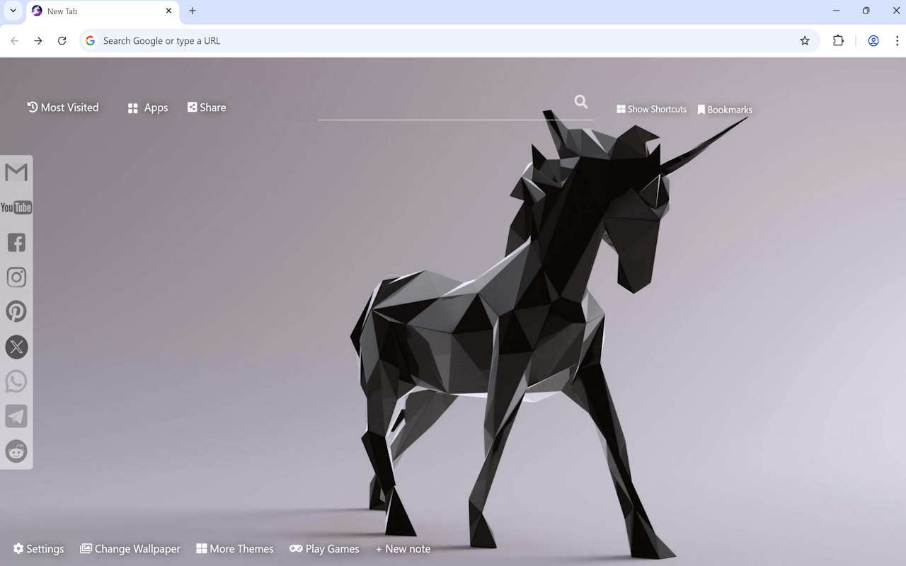 Unicorn Wallpaper chrome谷歌浏览器插件_扩展第3张截图