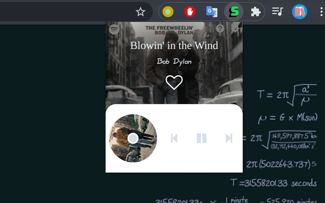 Spotify on Chrome: A mini Spotify player chrome谷歌浏览器插件_扩展第3张截图