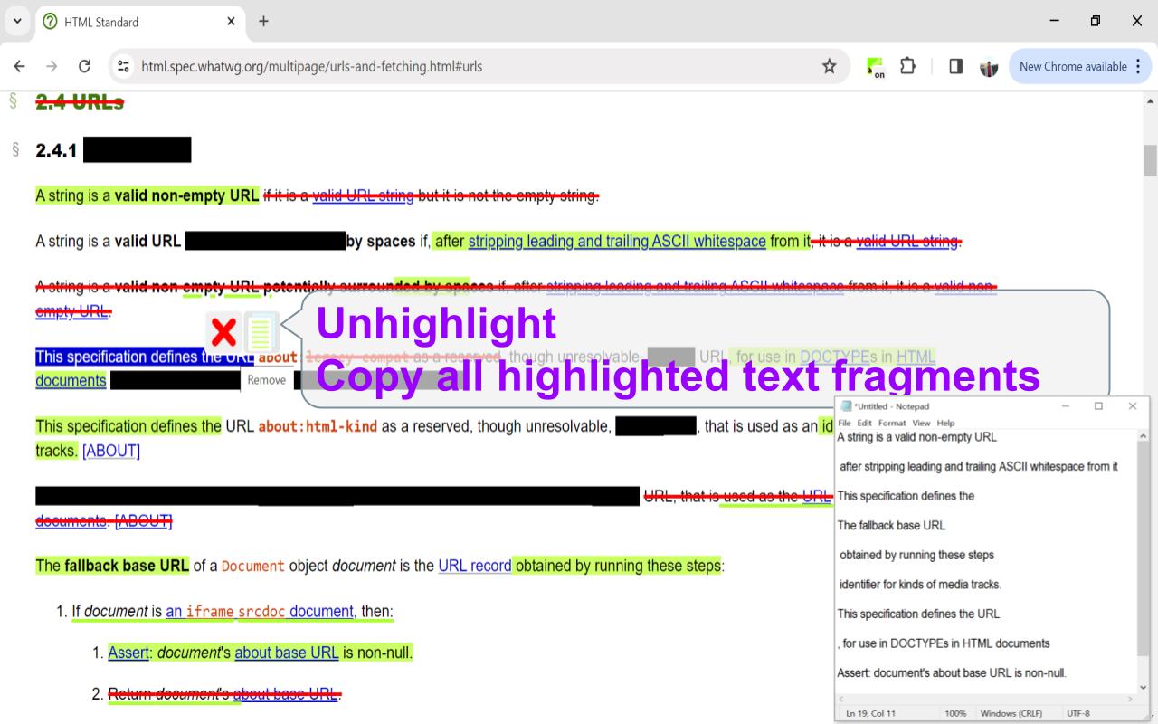 Web Highlighter, Eraser, Black out marker and Multi copy tool chrome谷歌浏览器插件_扩展第1张截图