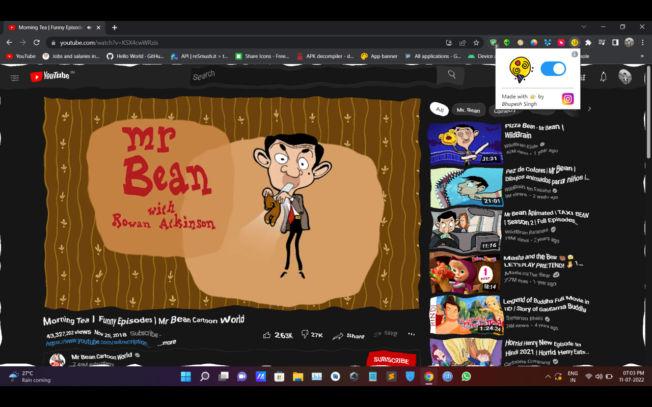Dizzy Web chrome谷歌浏览器插件_扩展第2张截图
