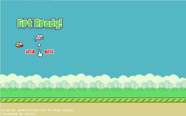Flappy Bird Classic Game chrome谷歌浏览器插件_扩展第4张截图