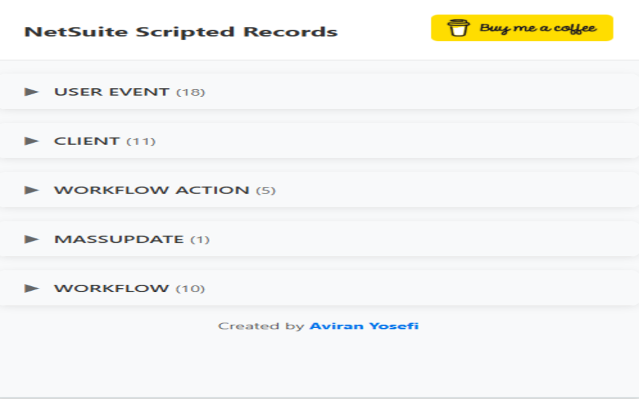 NetSuite Scripted Records chrome谷歌浏览器插件_扩展第1张截图