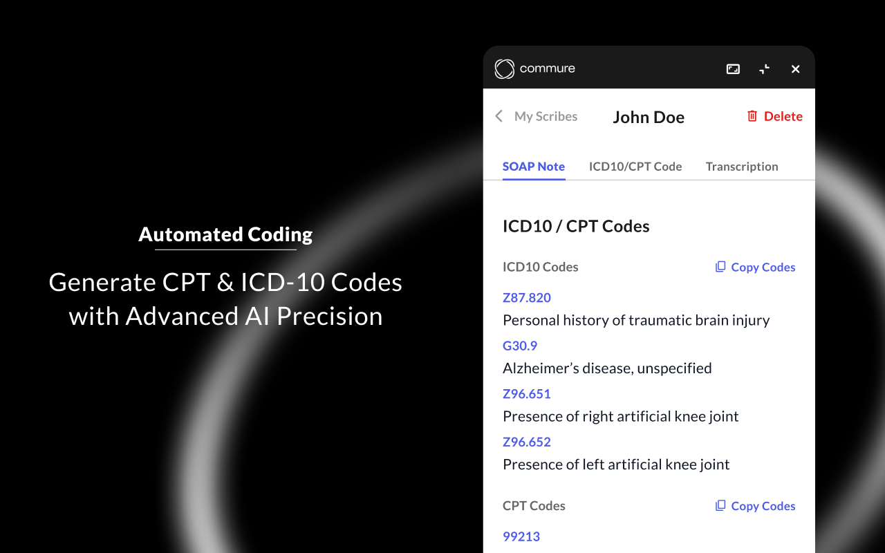 Commure Scribe chrome谷歌浏览器插件_扩展第5张截图