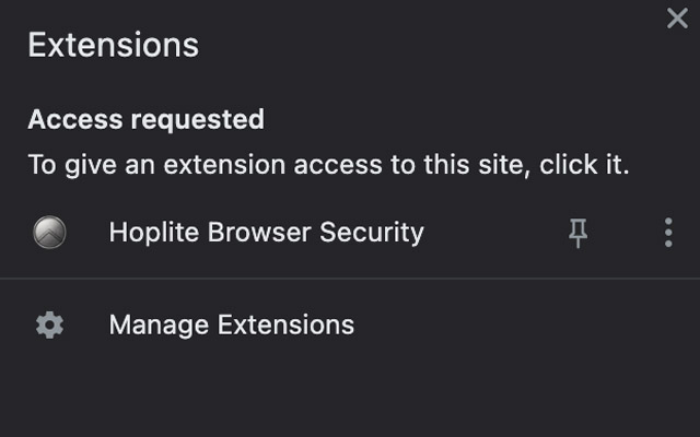 Hoplite Browser Security chrome谷歌浏览器插件_扩展第3张截图