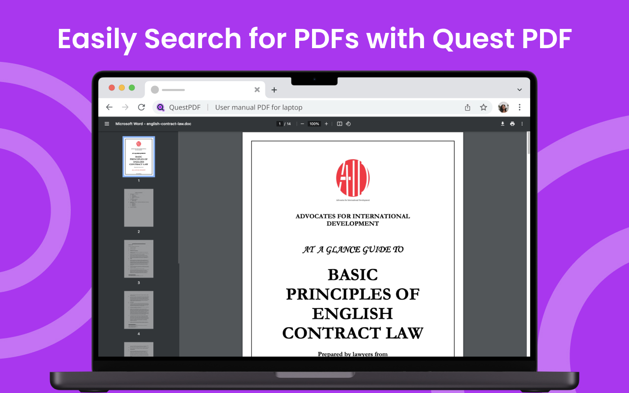 Quest PDF chrome谷歌浏览器插件_扩展第1张截图