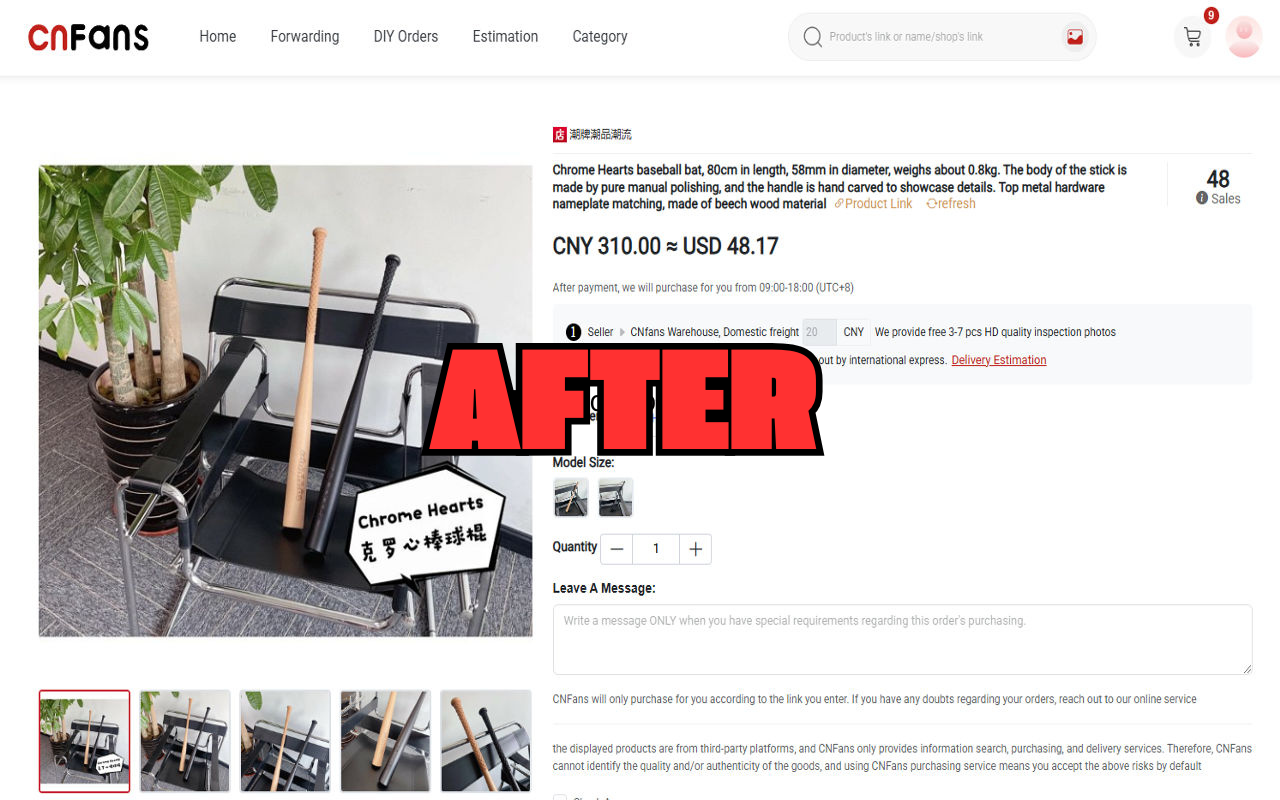 CNFANS Risk Reminder Remover (2025) chrome谷歌浏览器插件_扩展第2张截图