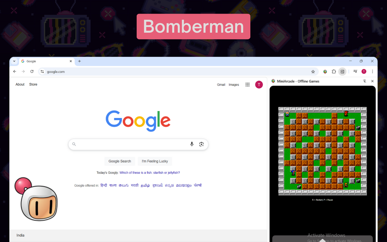 MiniArcade - Offline Games chrome谷歌浏览器插件_扩展第2张截图