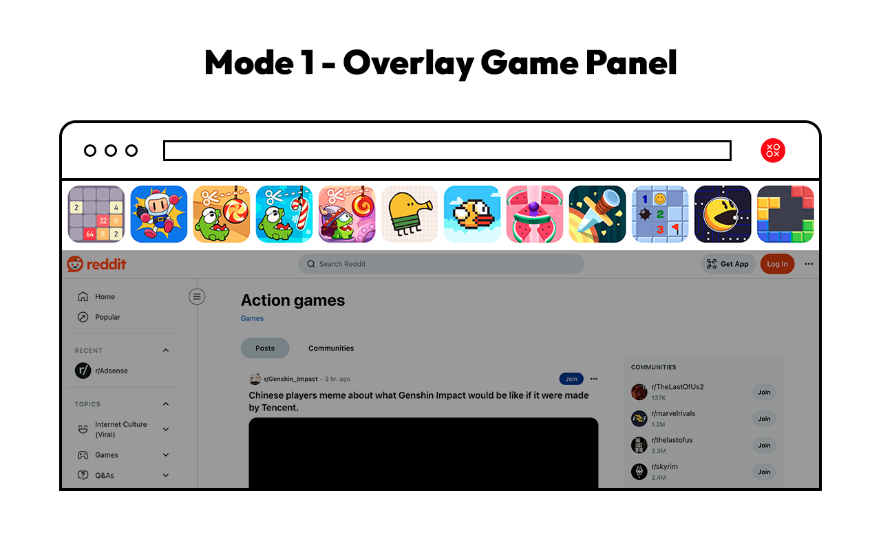 Chrome 上的經典遊戲 chrome谷歌浏览器插件_扩展第2张截图