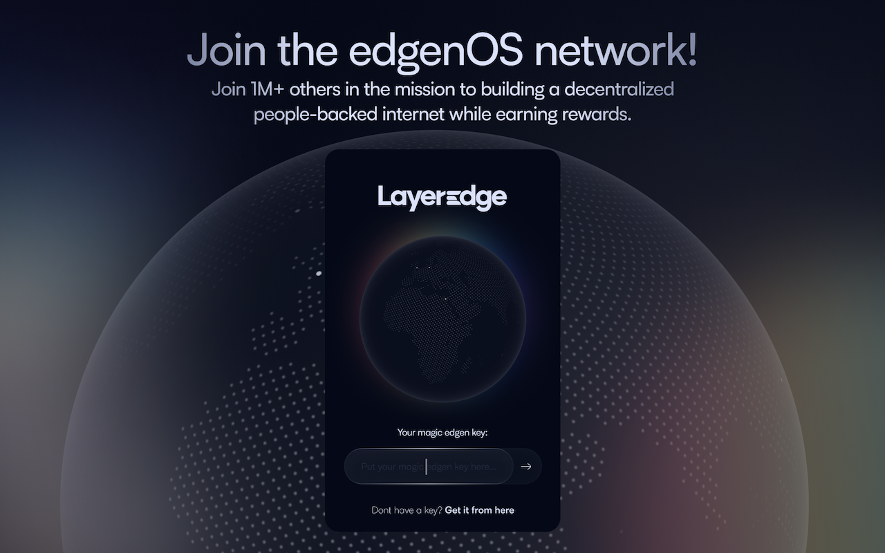 edgenOS Light Node - LayerEdge chrome谷歌浏览器插件_扩展第1张截图