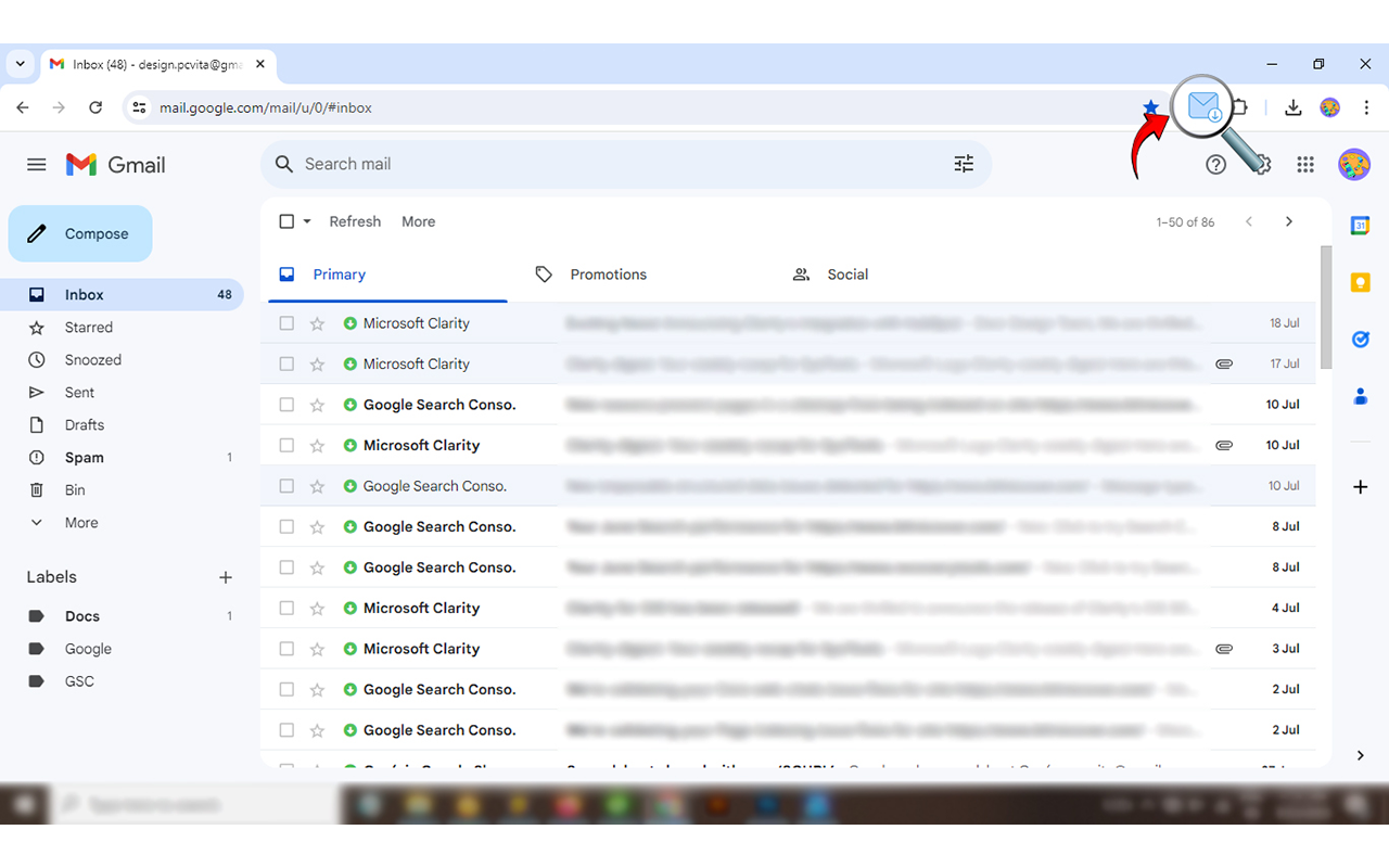 Gmail Message Backup chrome谷歌浏览器插件_扩展第5张截图
