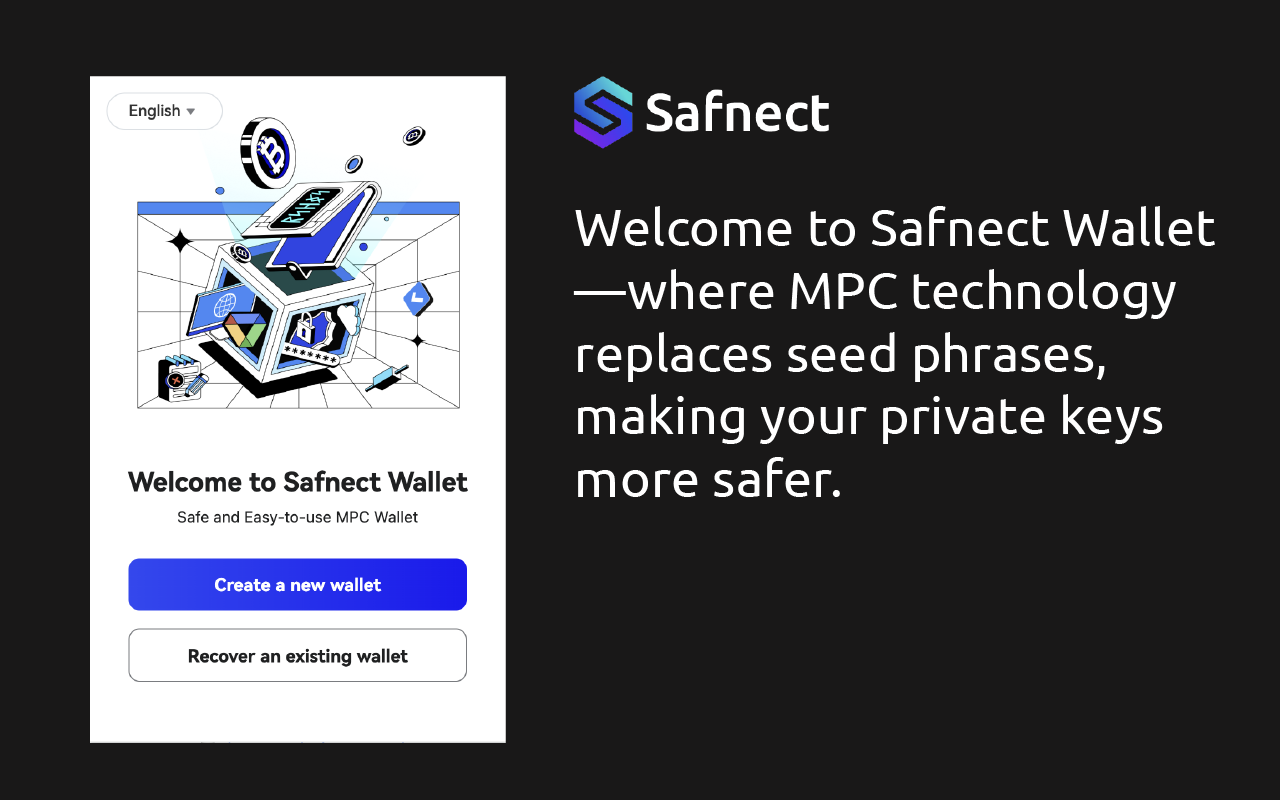Safnect Wallet chrome谷歌浏览器插件_扩展第2张截图