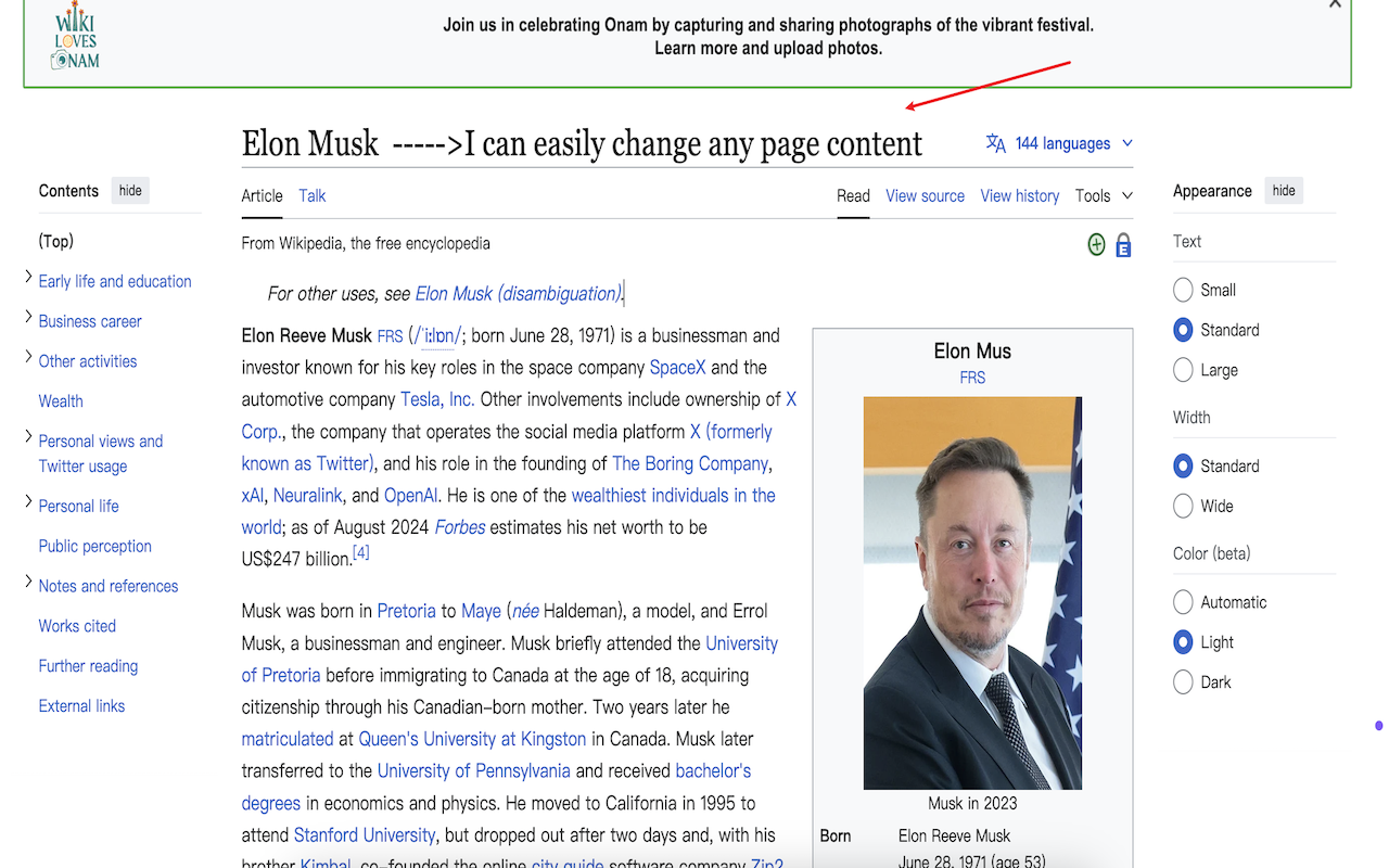 页面编辑 - 虚假网页 chrome谷歌浏览器插件_扩展第1张截图