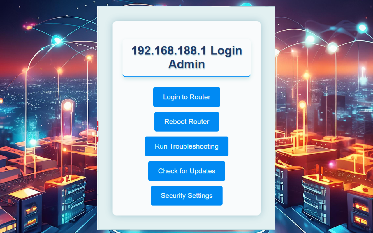 192.168.188.1 Login Admin chrome谷歌浏览器插件_扩展第1张截图