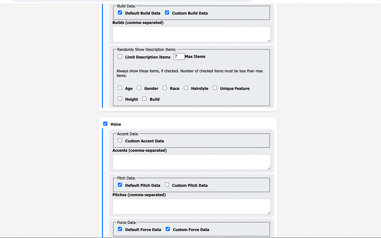 NPC Generator chrome谷歌浏览器插件_扩展第3张截图