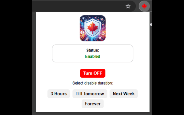 Support Canadian chrome谷歌浏览器插件_扩展第2张截图