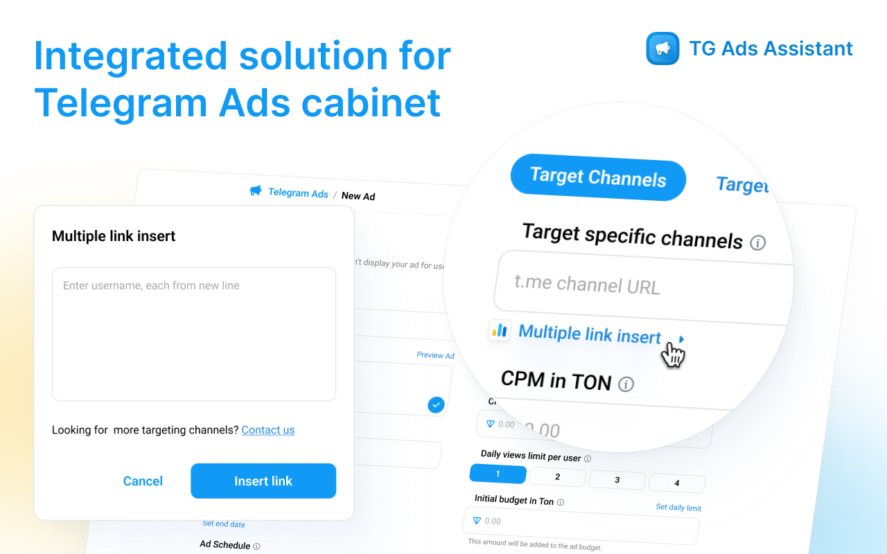 TG Ads Assistant chrome谷歌浏览器插件_扩展第3张截图
