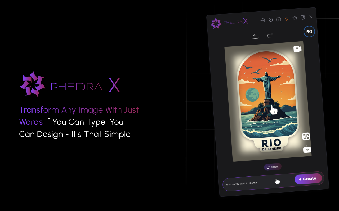 Phedra X: Revisualize & Edit Images From Web chrome谷歌浏览器插件_扩展第3张截图