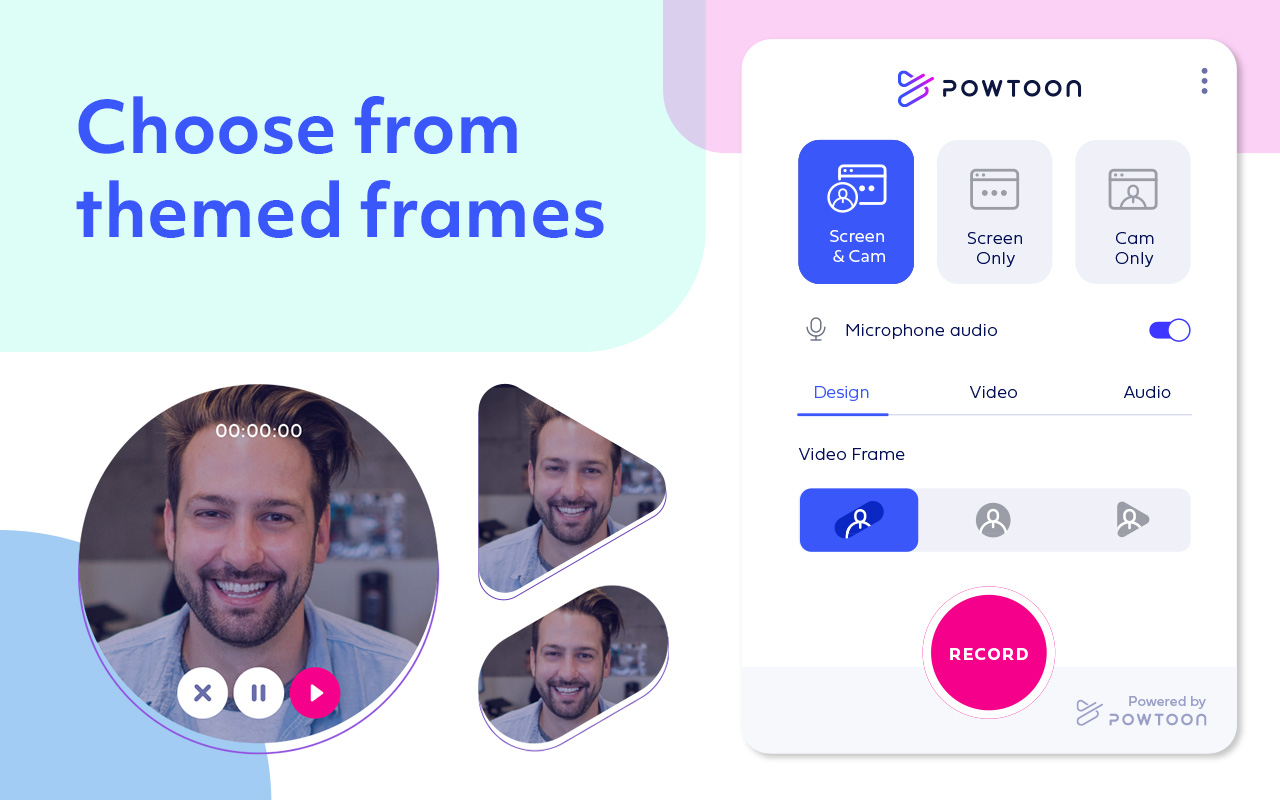 Powtoon Capture - Screen and Webcam Recorder chrome谷歌浏览器插件_扩展第3张截图