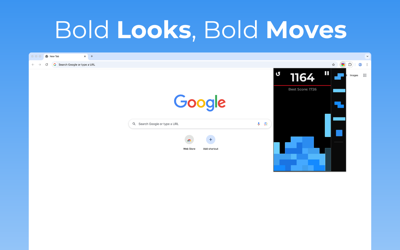 Trixel - 俄罗斯方块堆叠器 chrome谷歌浏览器插件_扩展第4张截图