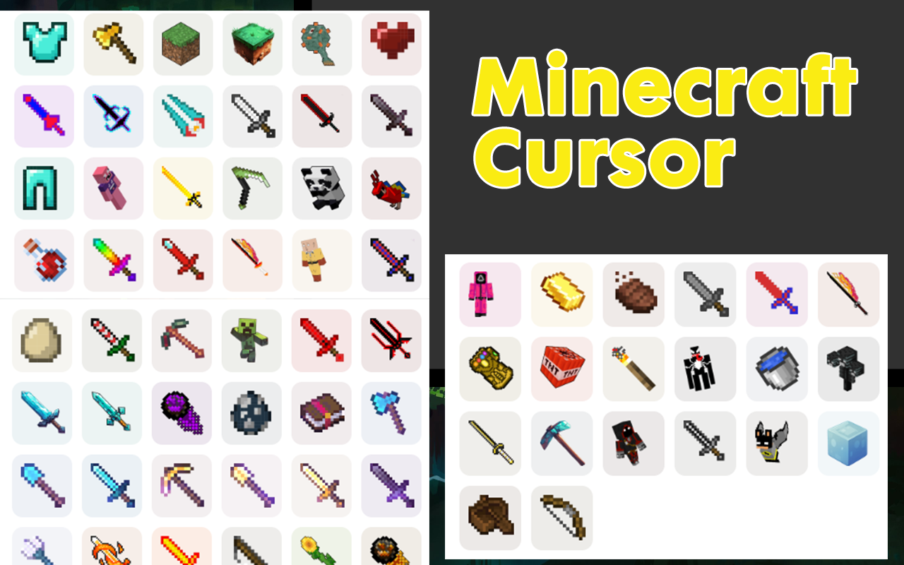 Minecraft Cursor for Chrome chrome谷歌浏览器插件_扩展第1张截图