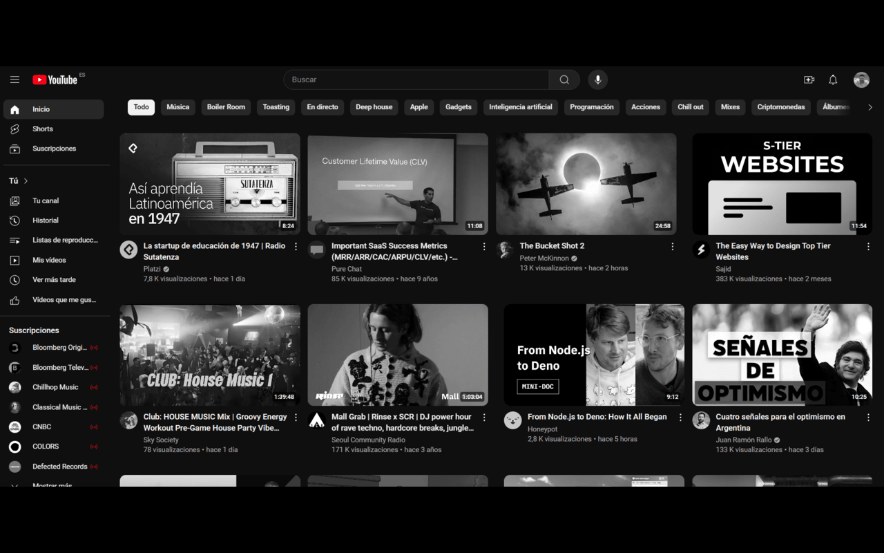 YouTube 黑白滤镜 chrome谷歌浏览器插件_扩展第2张截图