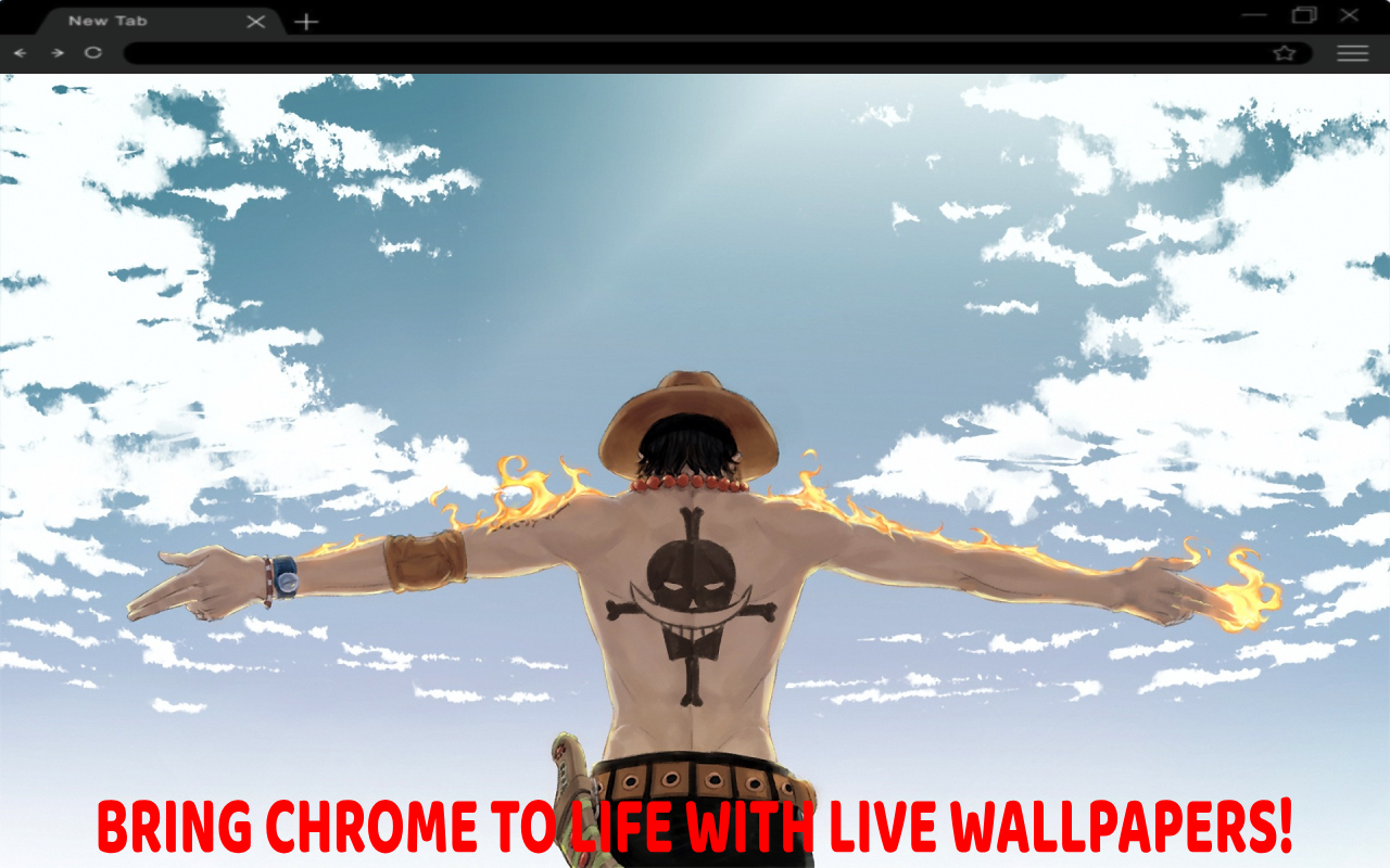 One Piece D. Luffy Live Wallpaper chrome谷歌浏览器插件_扩展第1张截图