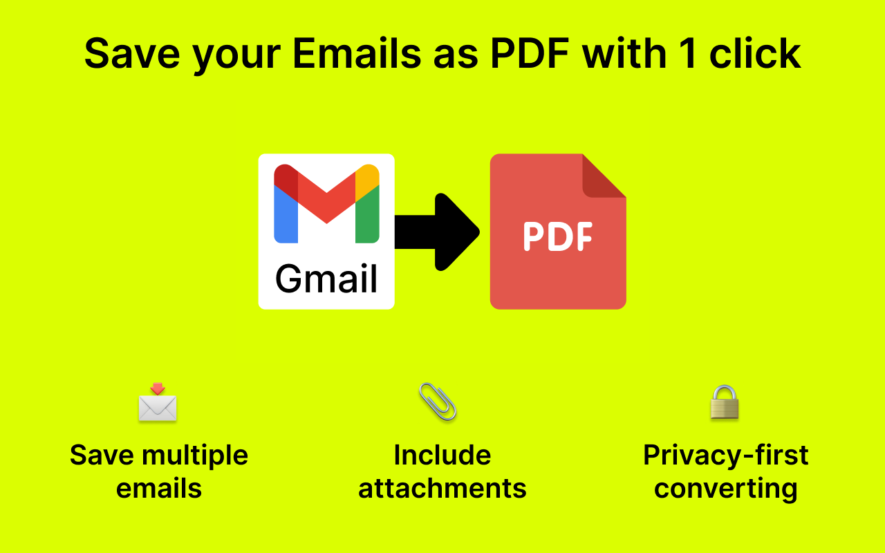 将Gmail中的邮件保存为PDF chrome谷歌浏览器插件_扩展第3张截图