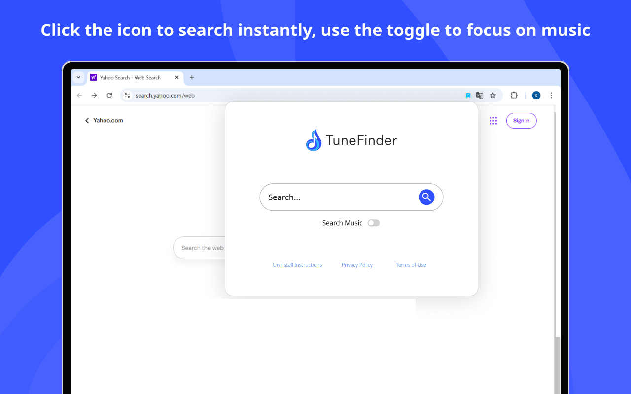 TuneFinder chrome谷歌浏览器插件_扩展第1张截图