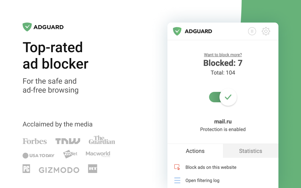 AdGuard 广告拦截器 chrome谷歌浏览器插件_扩展第6张截图
