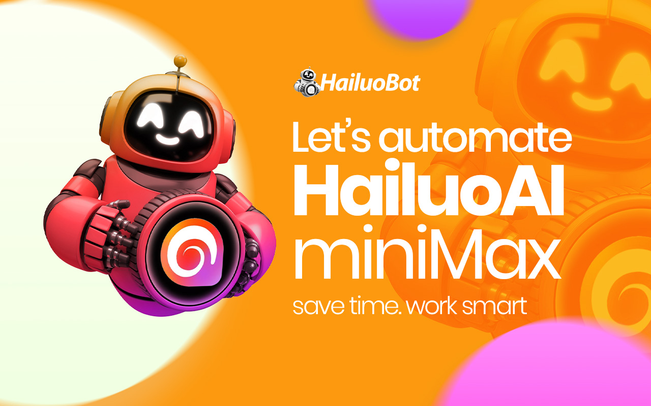 Hailuobot: Hailuoai Minimax Automation Bulk Video generator chrome谷歌浏览器插件_扩展第1张截图