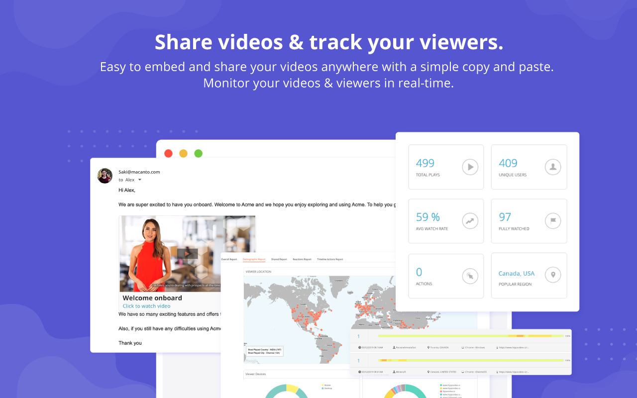 Hippo Video: Video and Screen Recorder chrome谷歌浏览器插件_扩展第2张截图