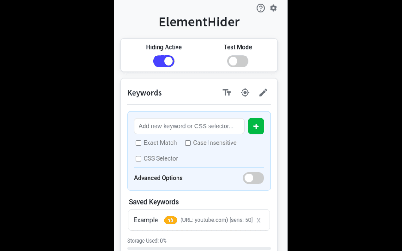 ElementHider chrome谷歌浏览器插件_扩展第1张截图