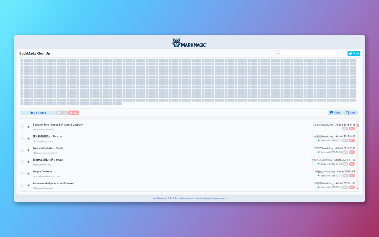 MarkMagic - 智能书签管理器 chrome谷歌浏览器插件_扩展第2张截图