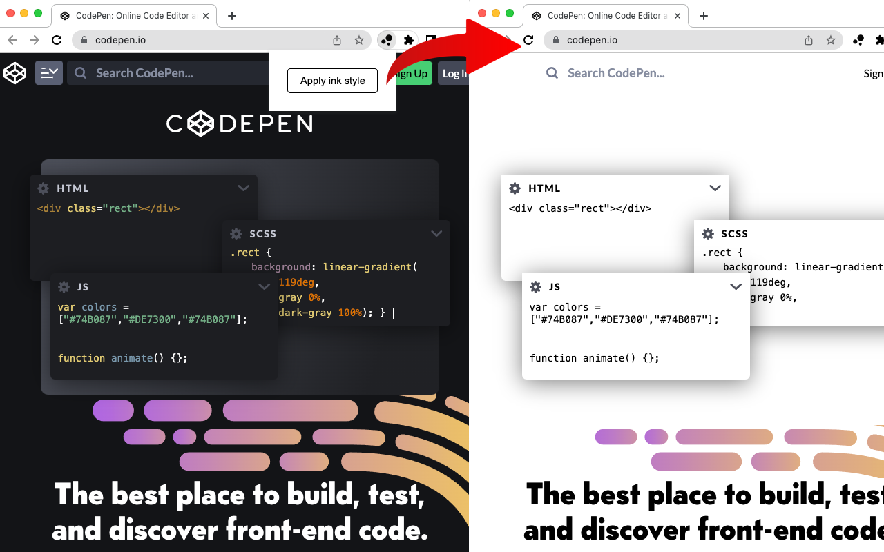 E-ink Viewable chrome谷歌浏览器插件_扩展第1张截图