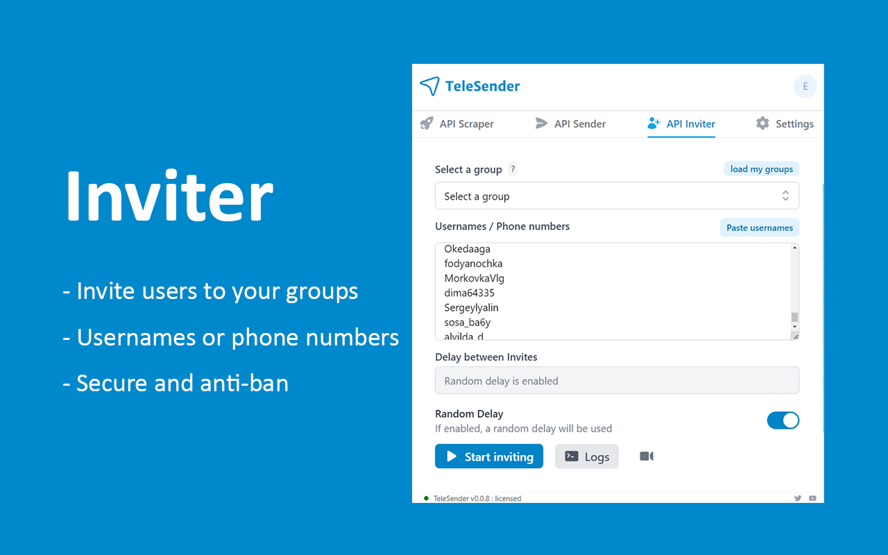 TeleSender chrome谷歌浏览器插件_扩展第2张截图