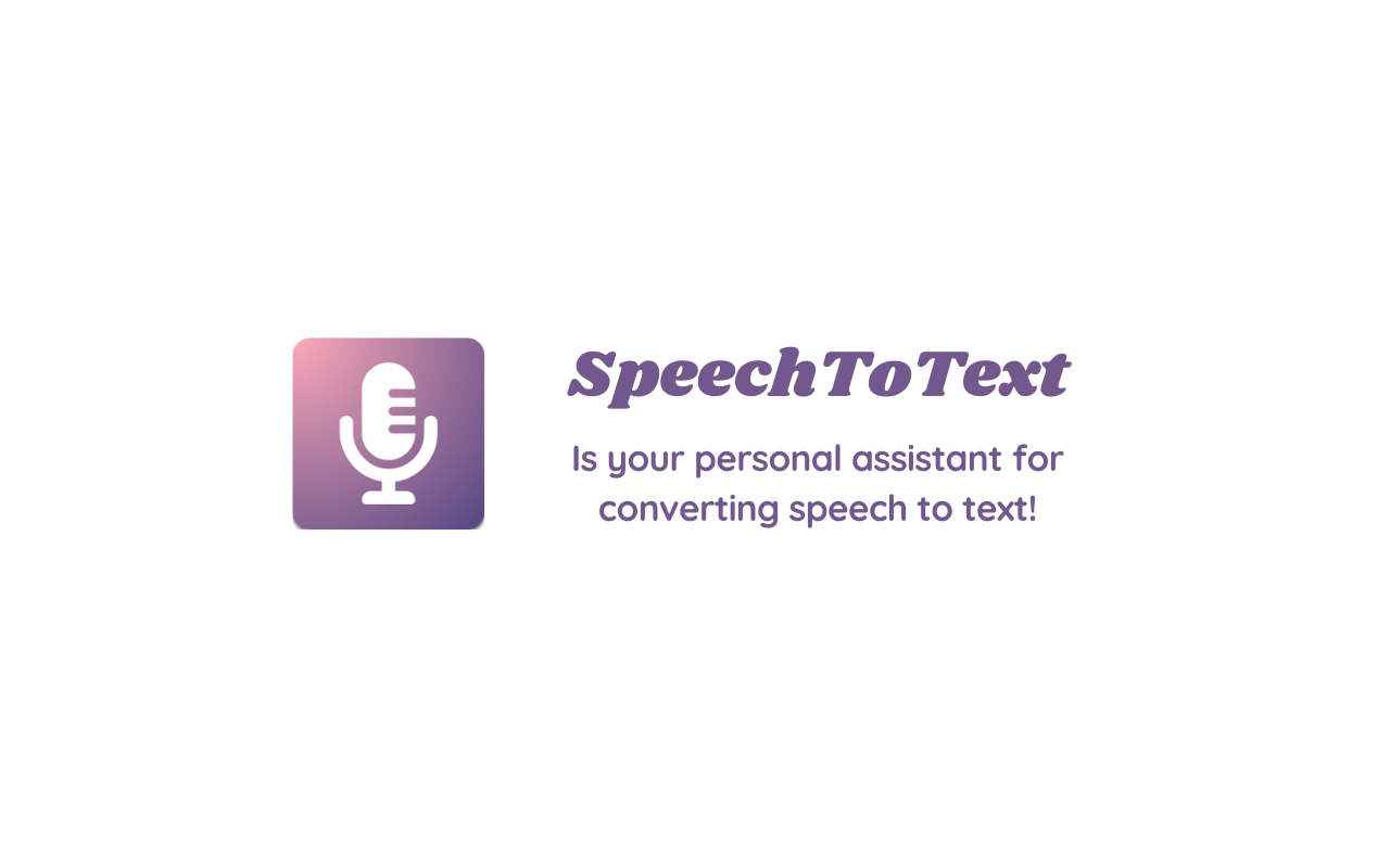 SpeechToText chrome谷歌浏览器插件_扩展第1张截图