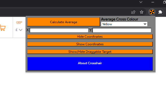 Crosshair chrome谷歌浏览器插件_扩展第2张截图