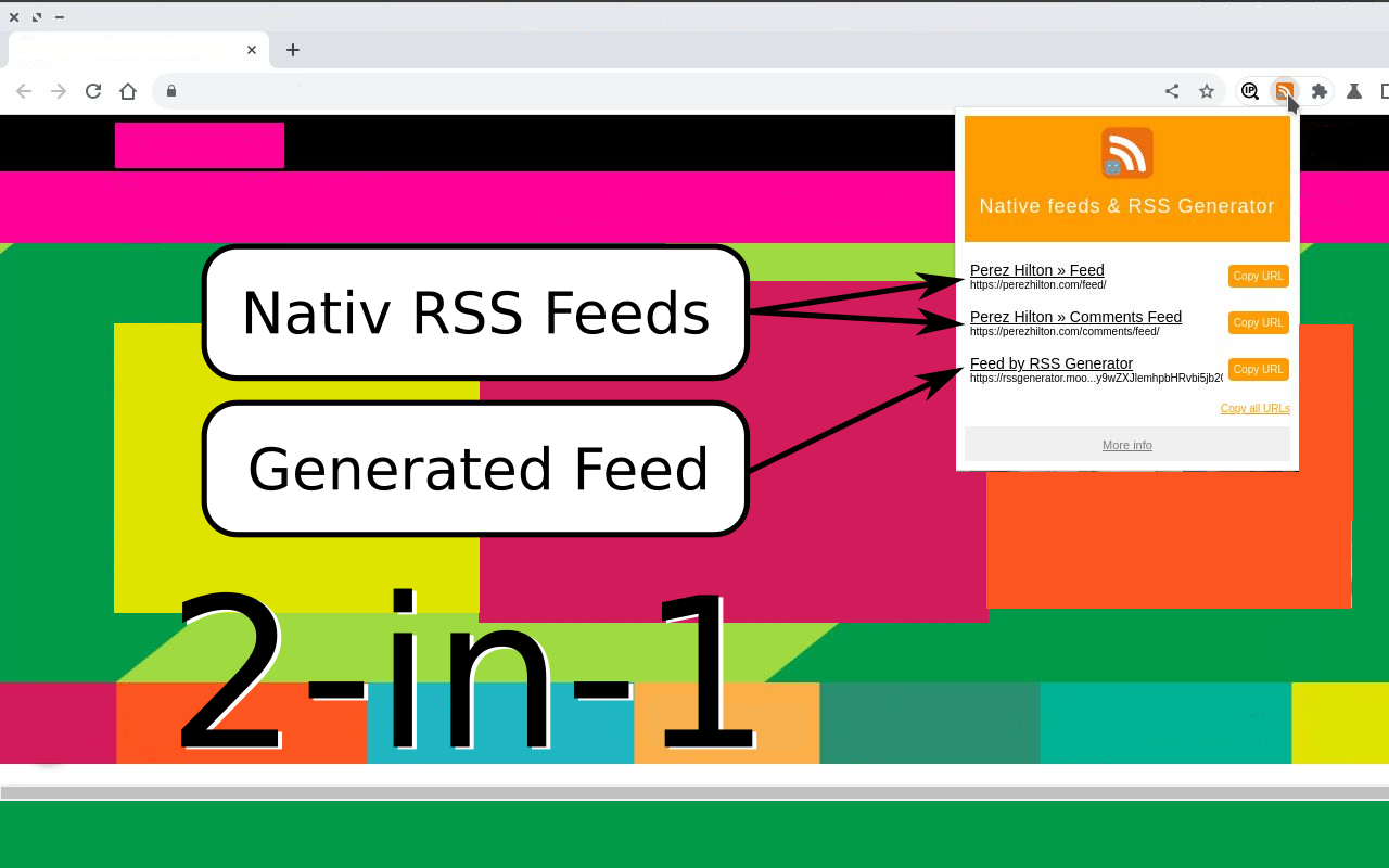 RSS Feed Generator for any site chrome谷歌浏览器插件_扩展第1张截图