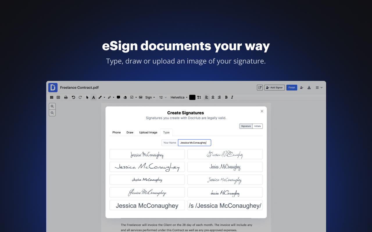 DocHub - Sign PDF from Gmail chrome谷歌浏览器插件_扩展第5张截图